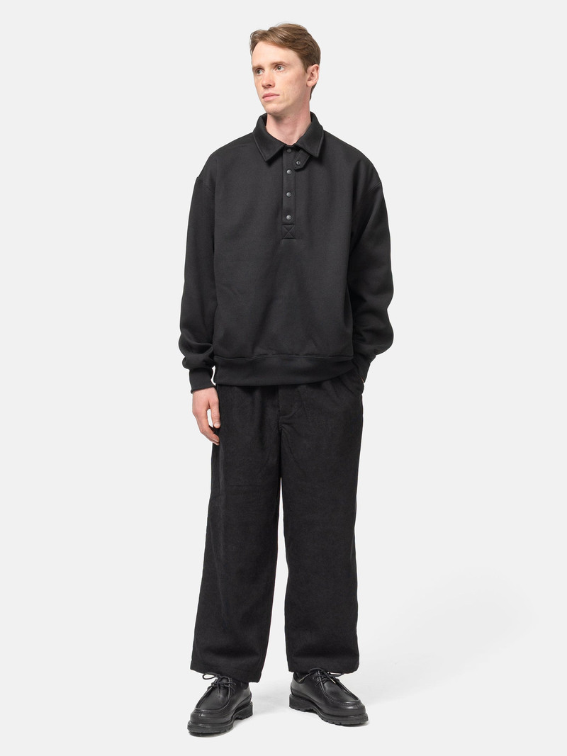 DAIWA PIER39 Tech Sweat Snap Pullover Black outlook