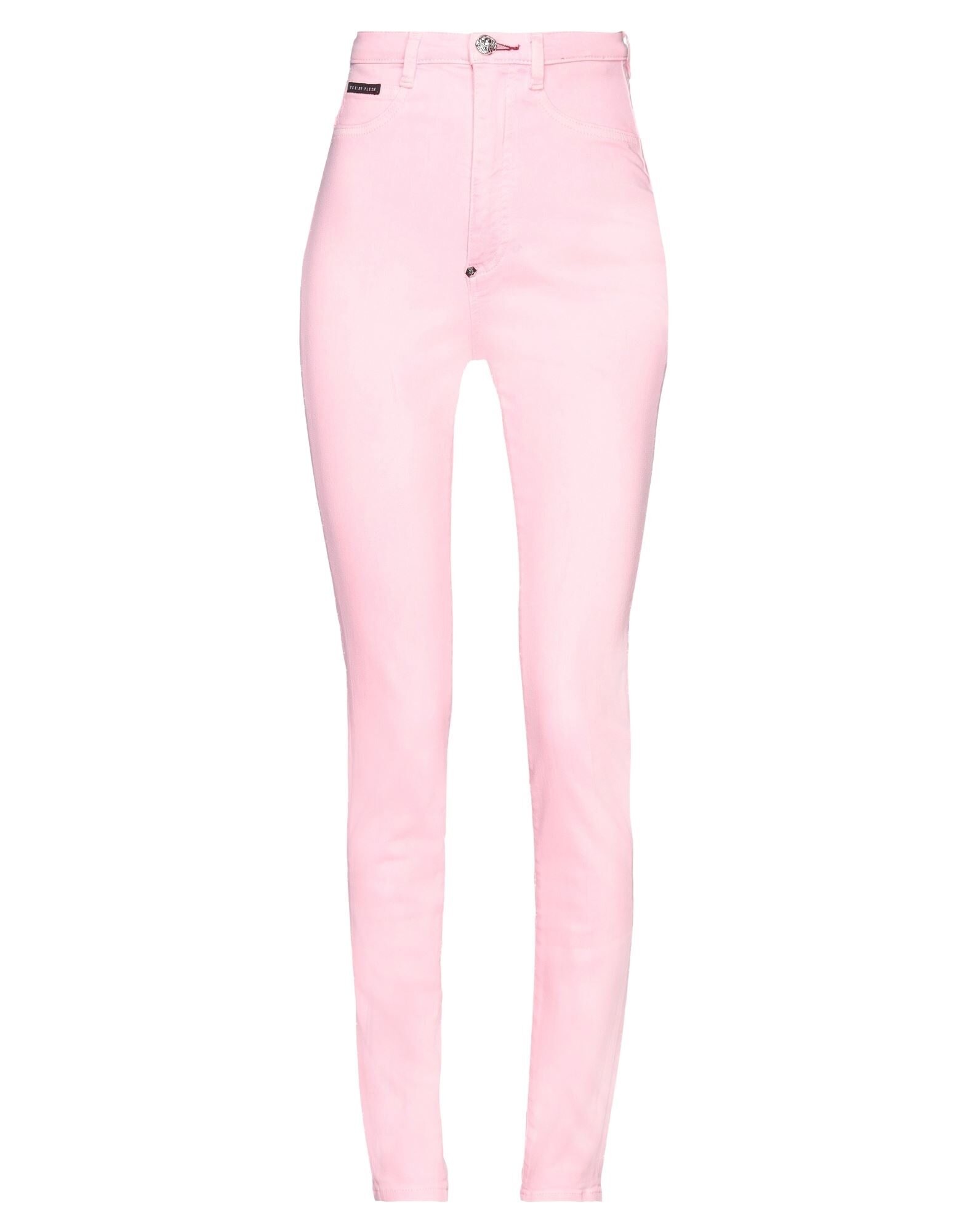 Pink Women's Denim Pants - 1