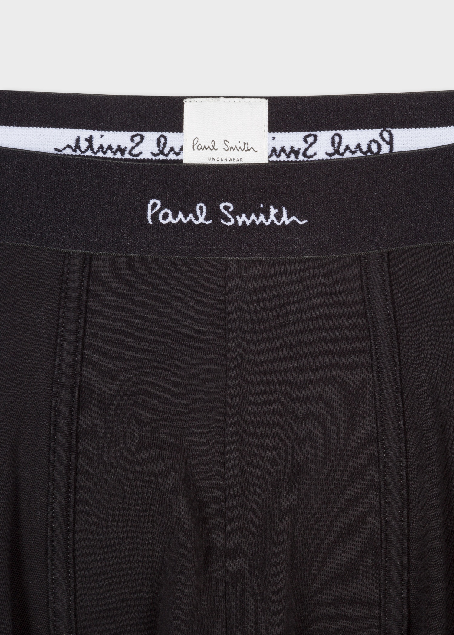 'Signature Stripe' and Plain Boxer Briefs Three Pack - 11