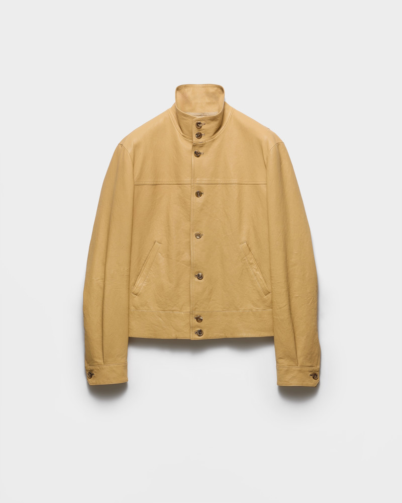 Nappa leather jacket 1