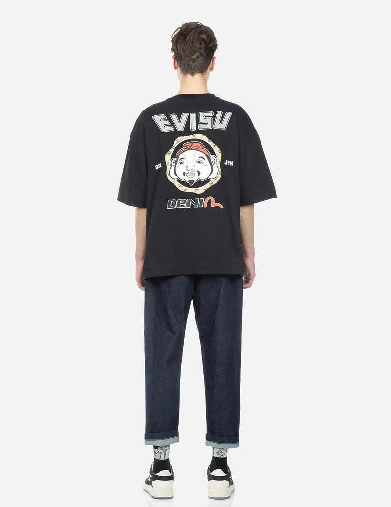 COLORBLOCK SEAGULL EMBROIDERED TAPERED-FIT JEANS 5