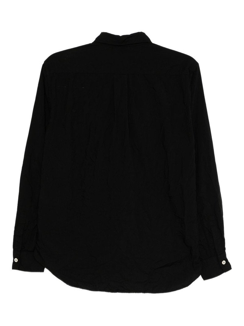 BLACK COMME des GARÇONS buckled shirt outlook