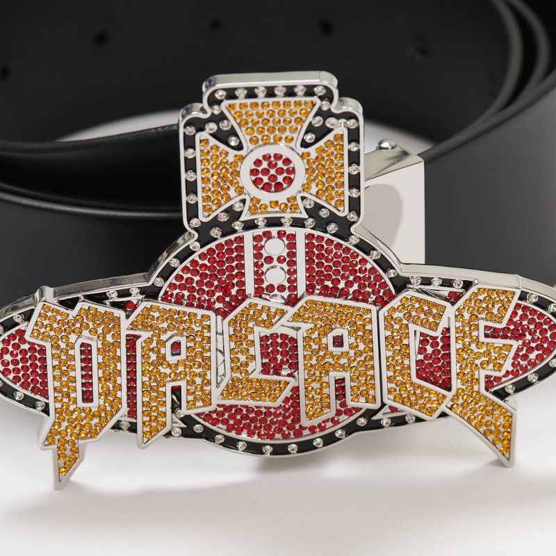 PALACE VIVIENNE WESTWOOD CIRCUS DIAMANTE BELT BLACK 3