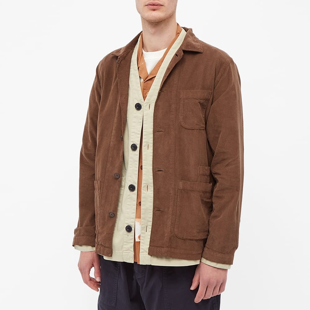 Universal Works Bakers Cord Overshirt - 4