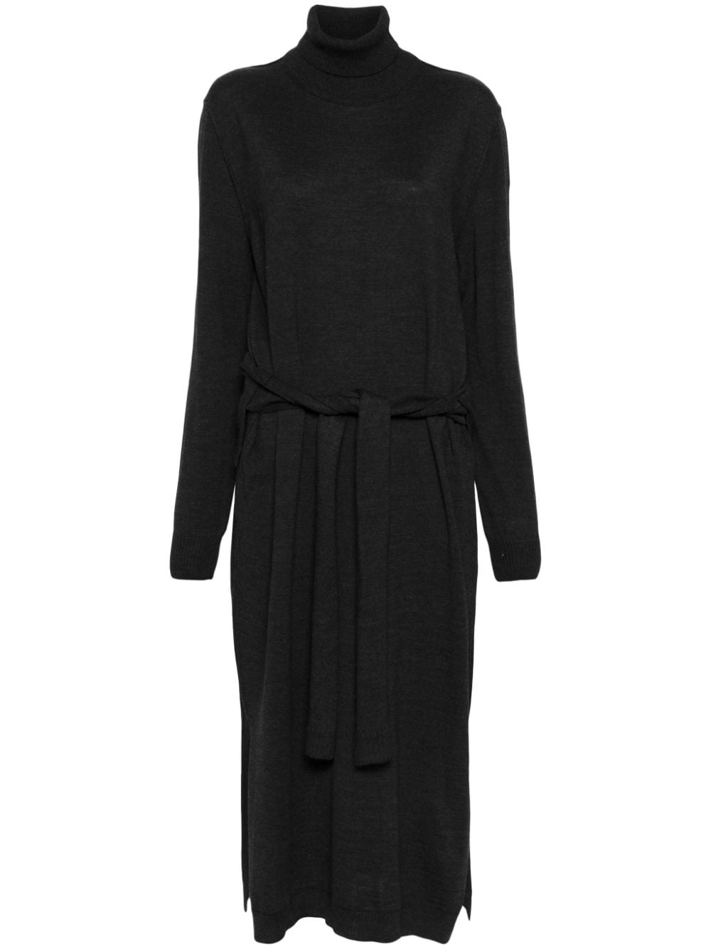 Wool blend midi dress - 1