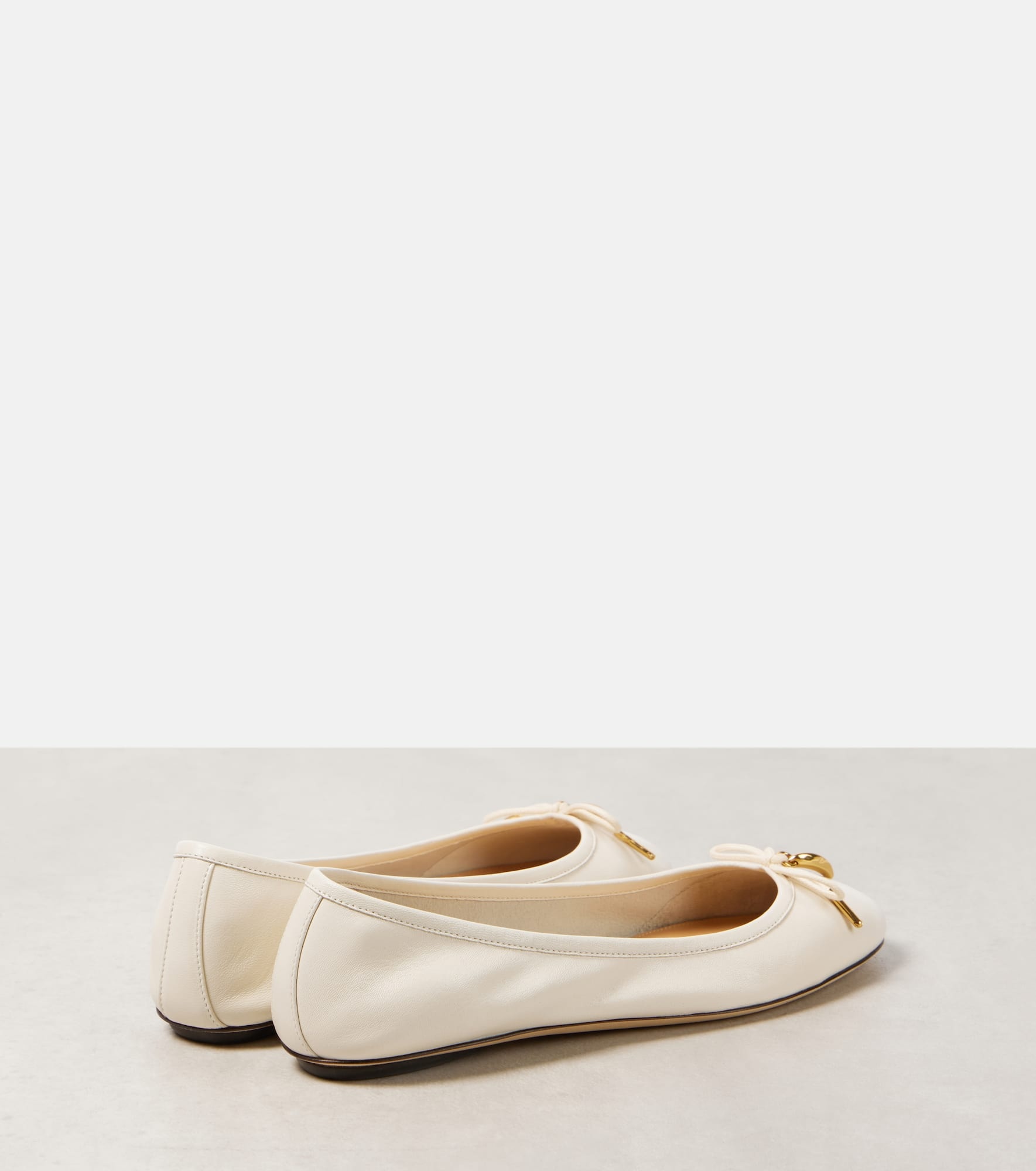 Iris leather ballet flats - 2