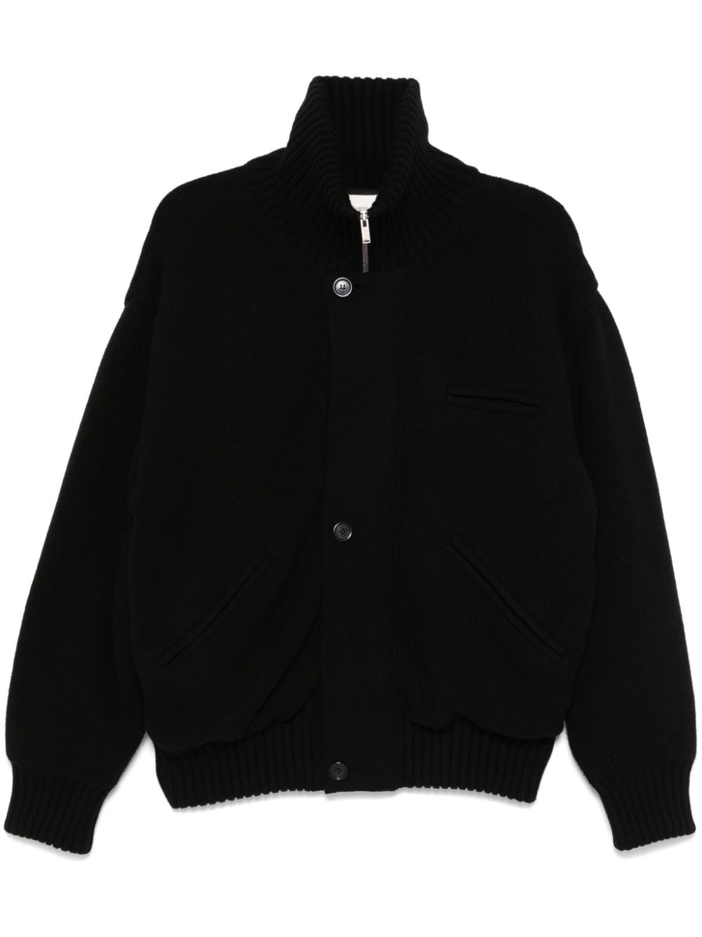 wool bomber jacket - 1