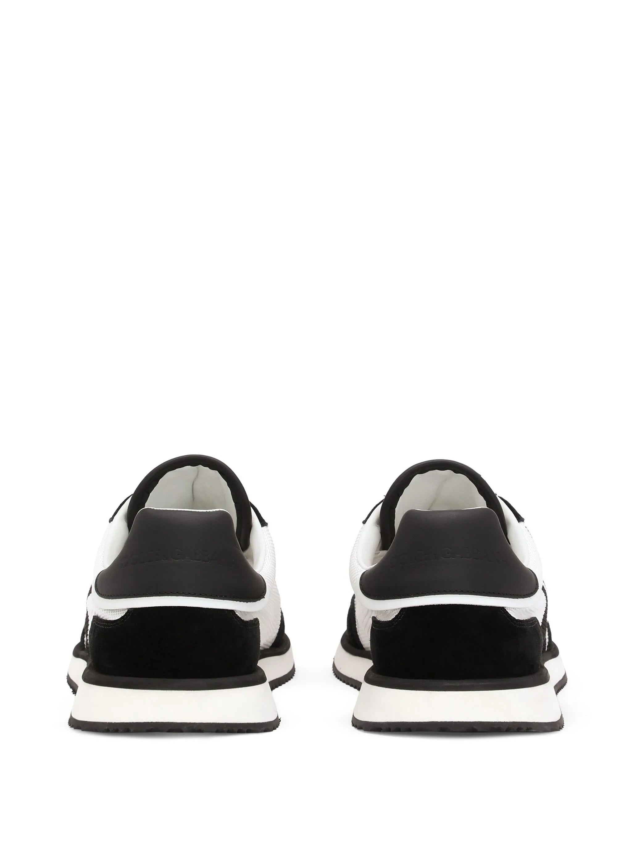 CUSHION MIXED-MATERIAL SNEAKERS - 3