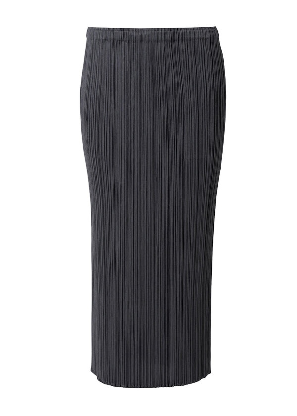 Pleats Please Issey Miyake Black Basics Midi Skirt