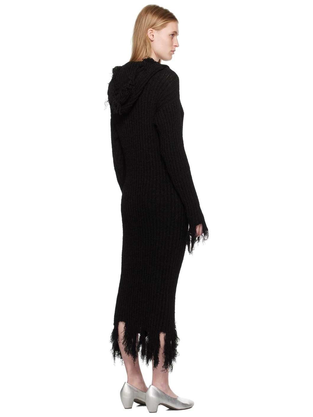 Black Reaper Maxi Dress - 3