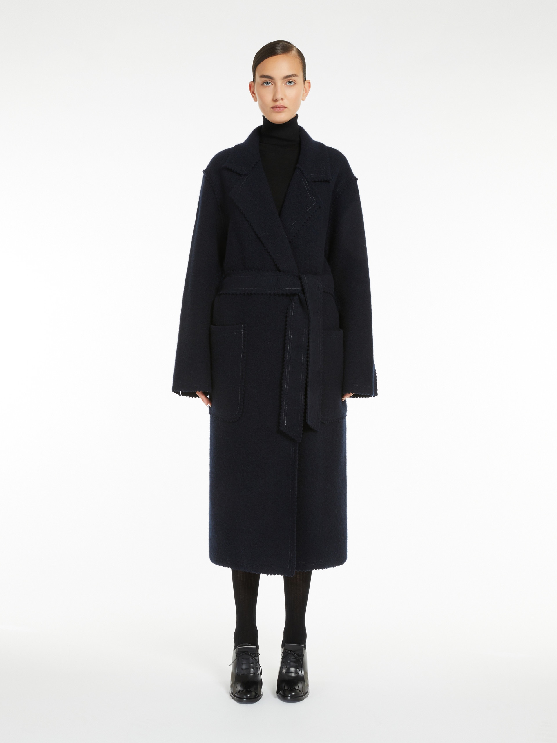 JENE Wool and cashmere knit coat - 6