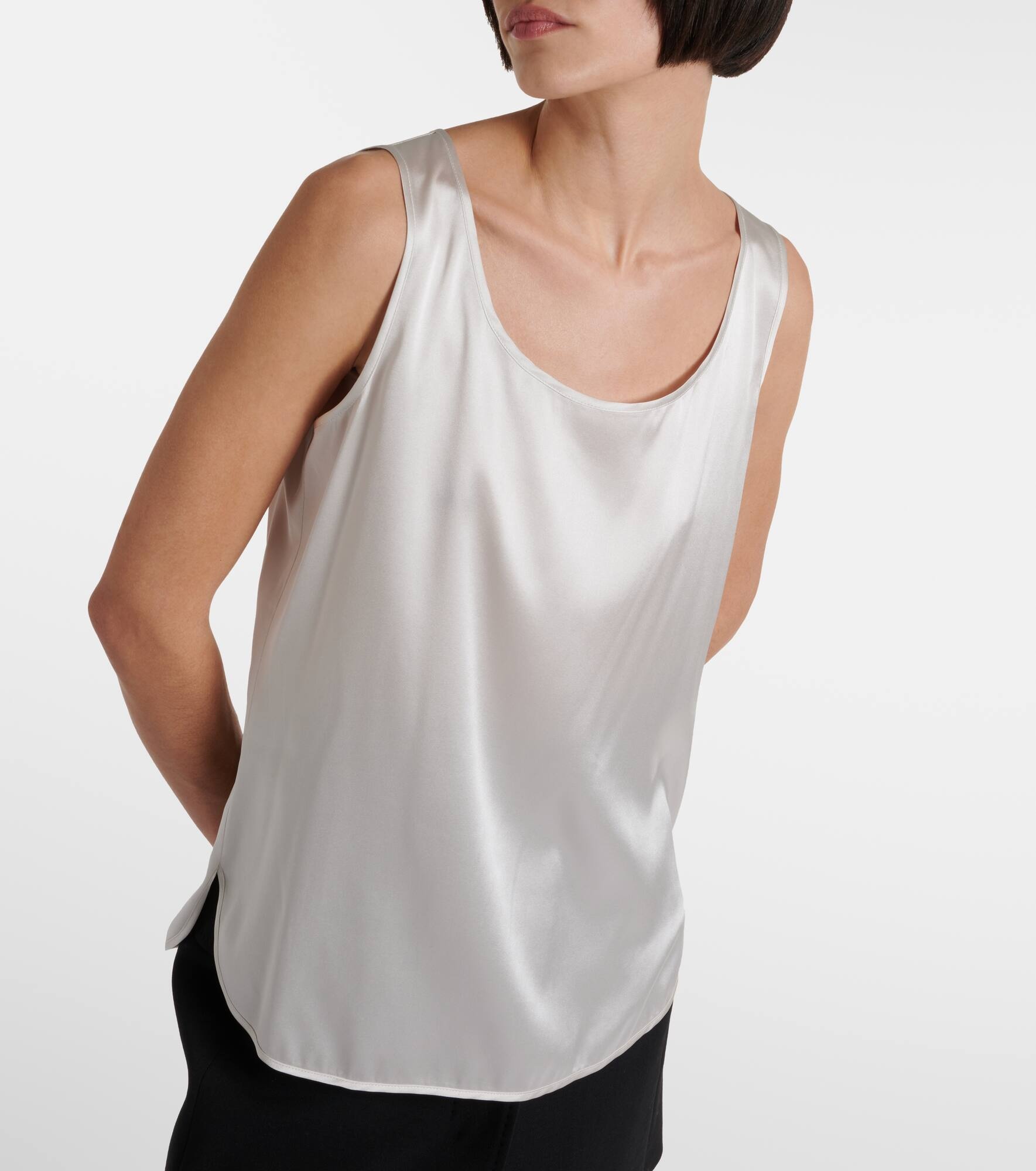 Leisure Pan silk-blend tank top - 4