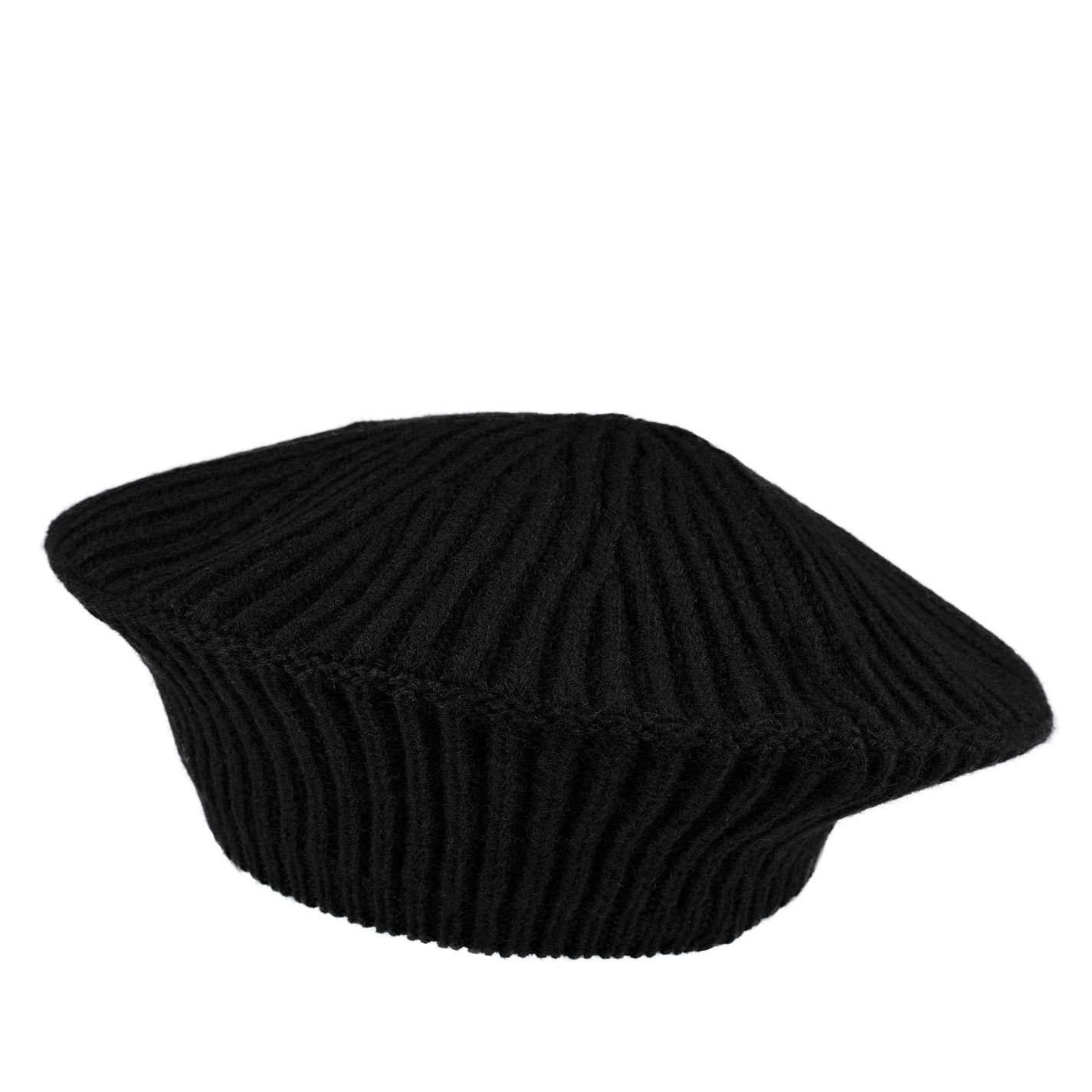 STRUCTURED RIBBED BERET - 3