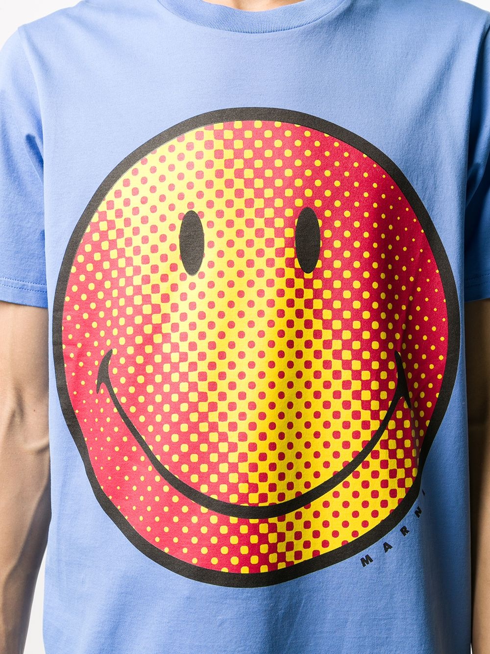 smile-print cotton T-shirt - 5