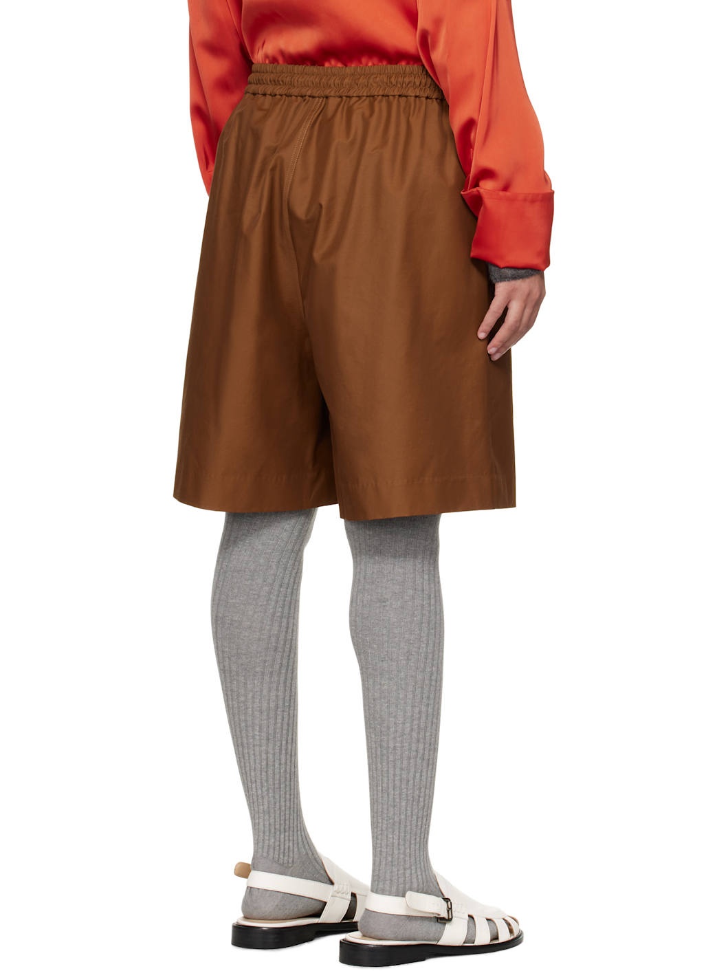Tan Sailing Shorts - 3