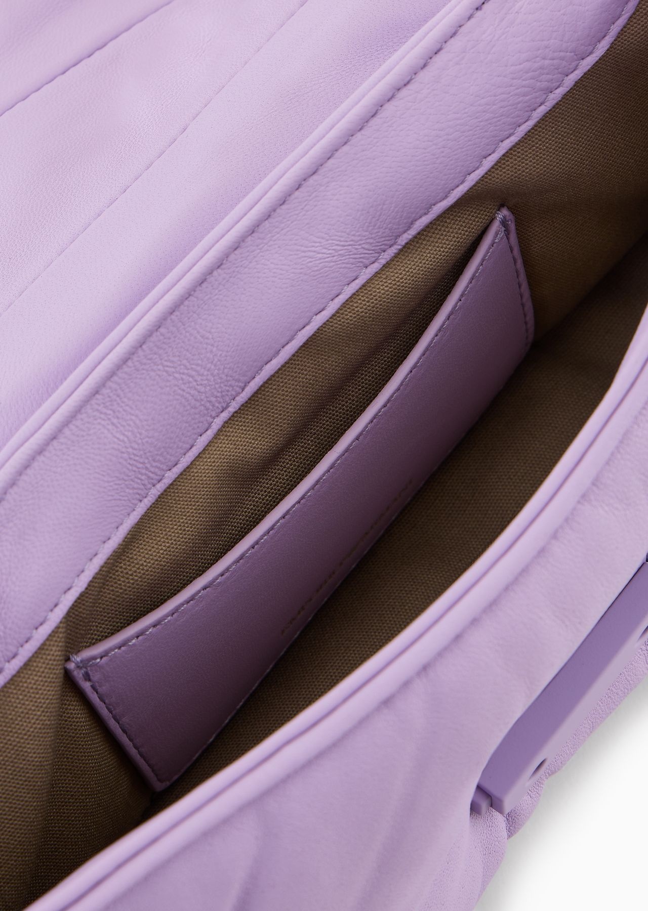 Baguette shoulder bag in puffy nappa leather - 4