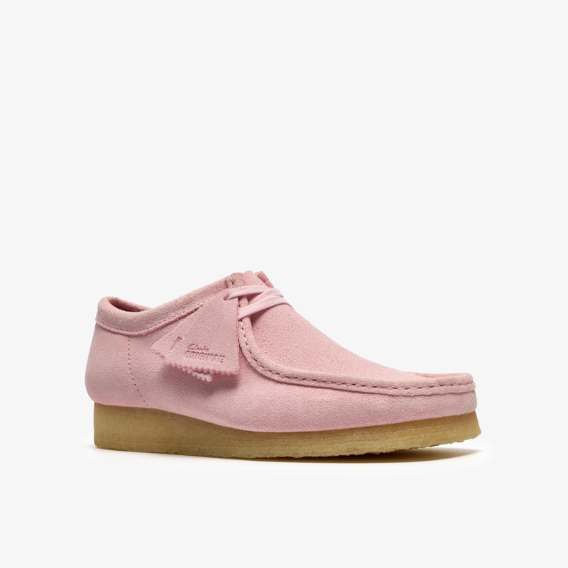Wallabee Light Pink Suede 7