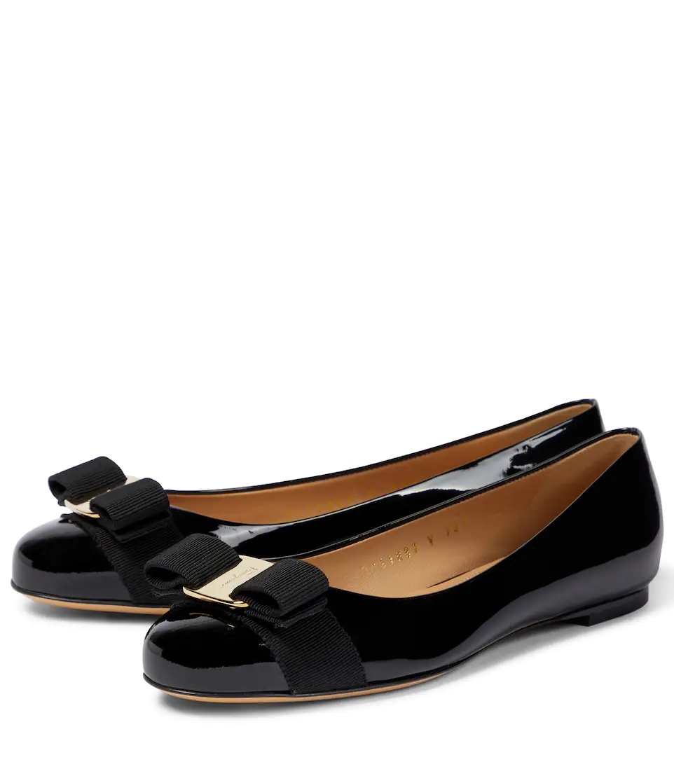Varina patent leather ballet flats - 5