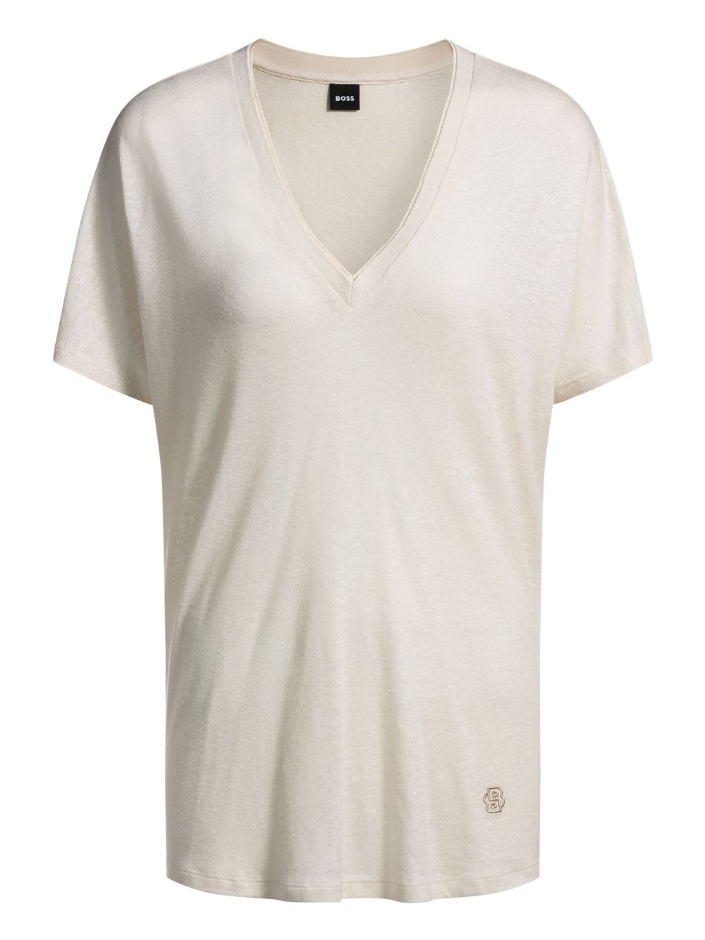 logo-embroidered T-shirt - 2