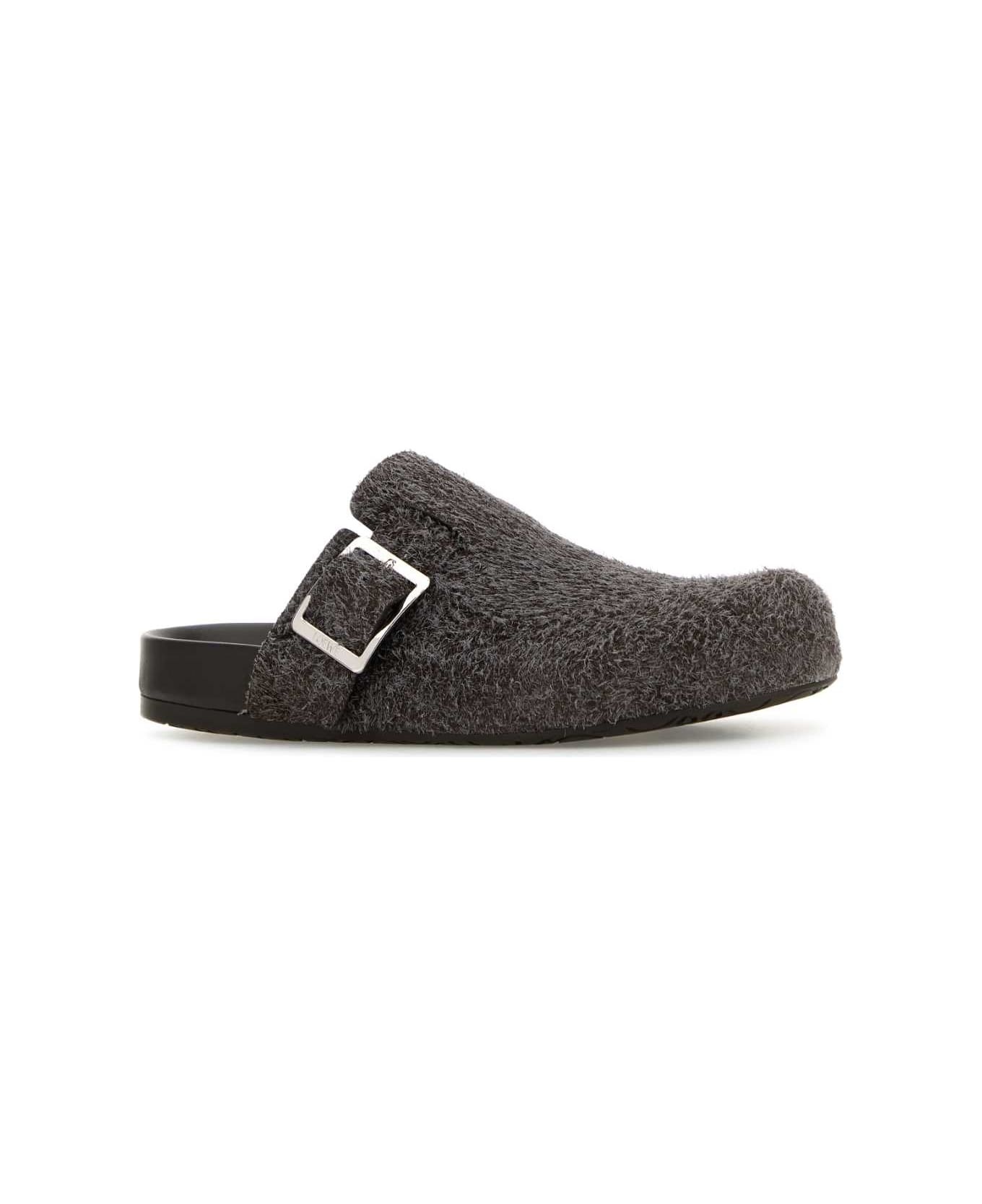 Mud Suede Ease Buckle Slippers - 2