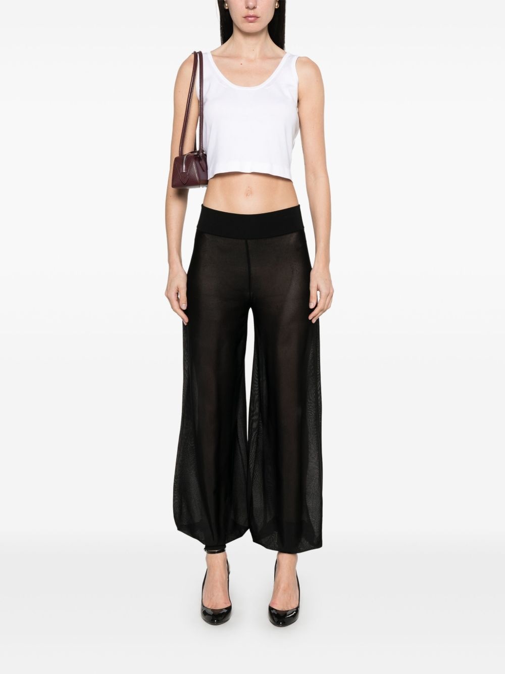 knitted balloon trousers - 2
