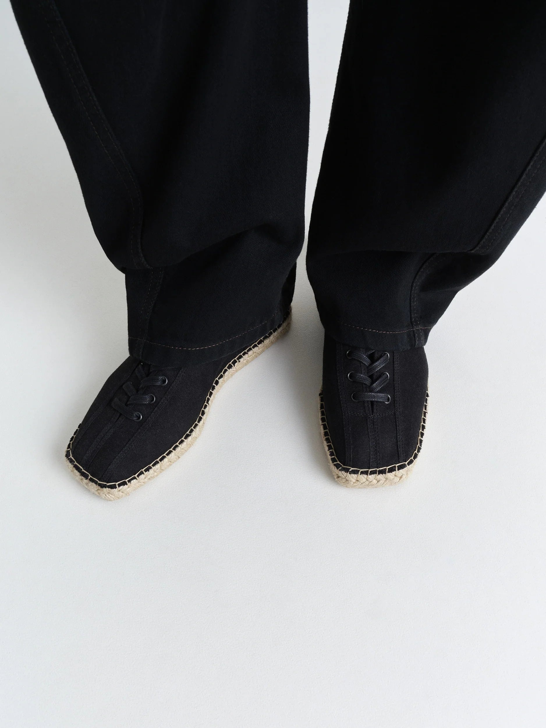 LINOLEUM LACED ESPADRILLES - 2