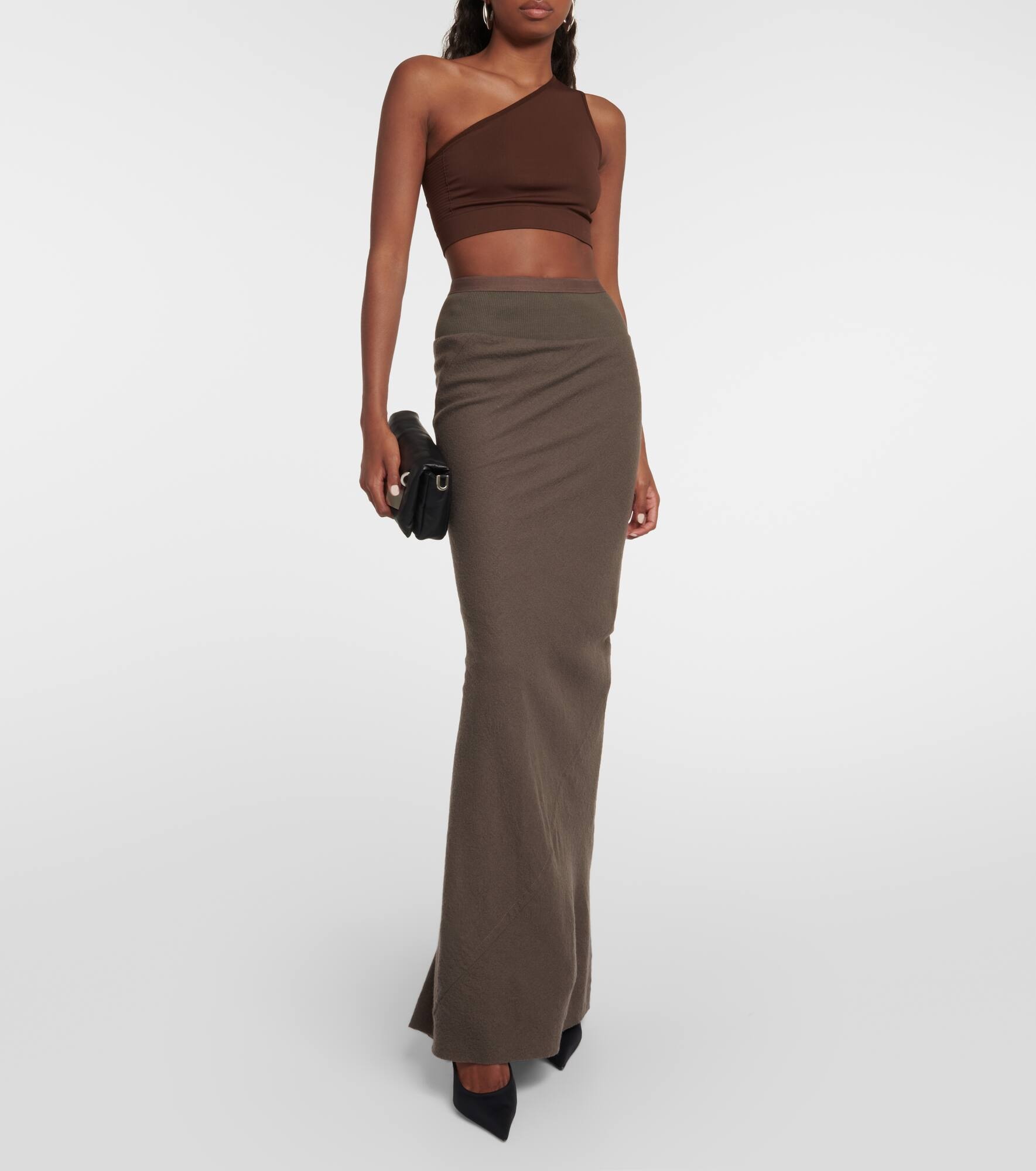 Athena one-shoulder cropped top - 2