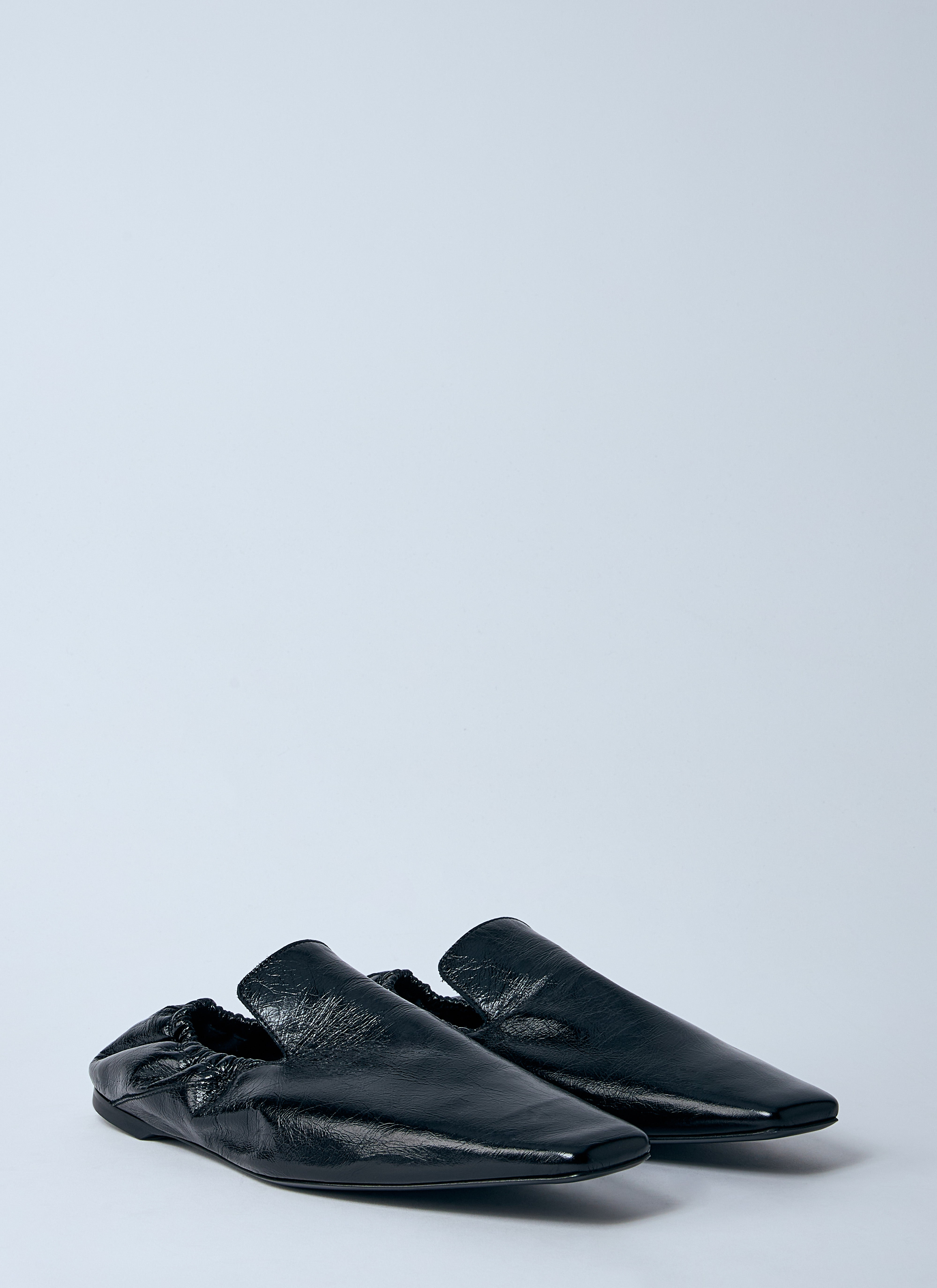 Toteme Women Elastic Leather Loafers - 2