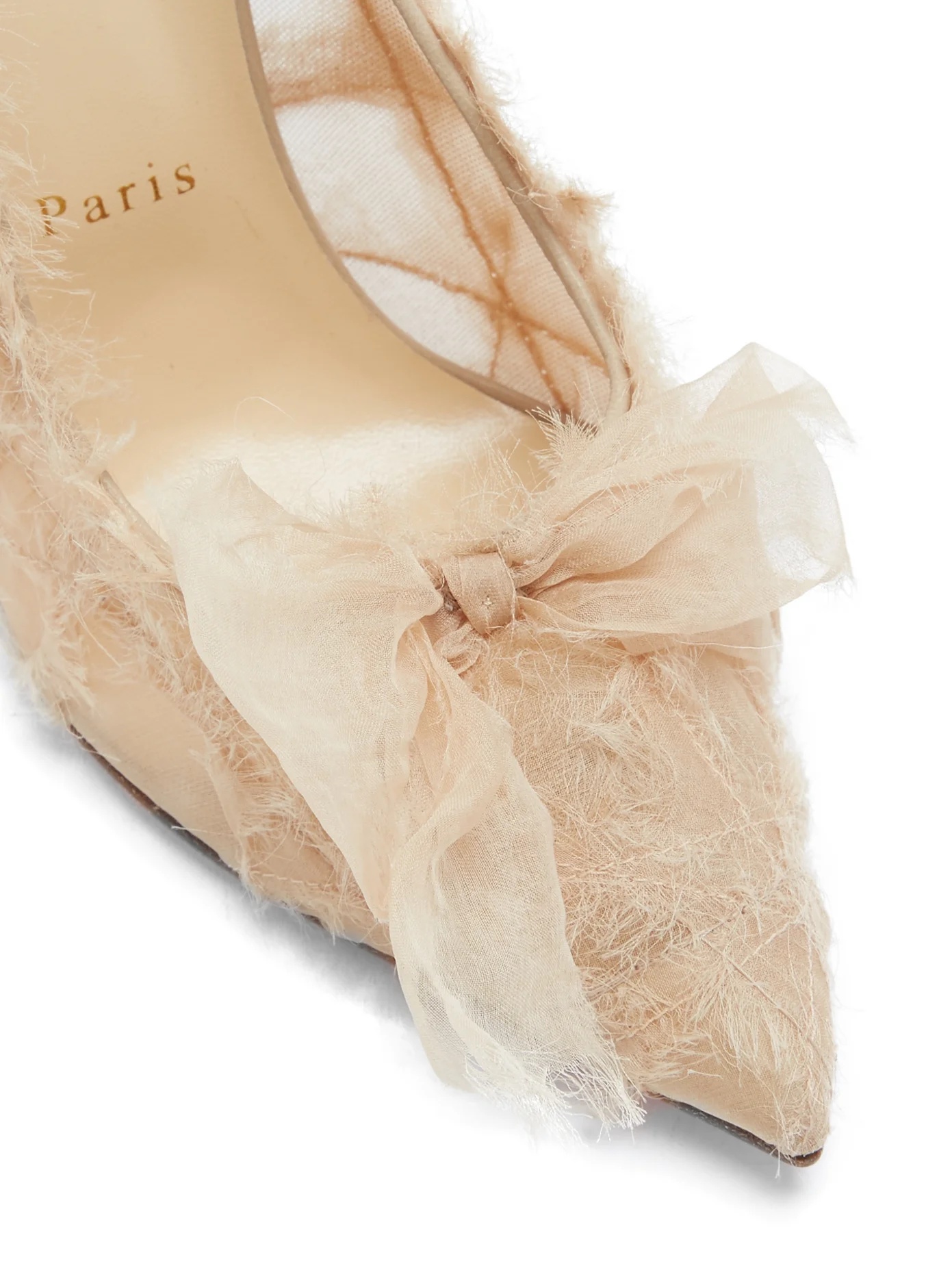 Toufrou 110 organza pumps - 5