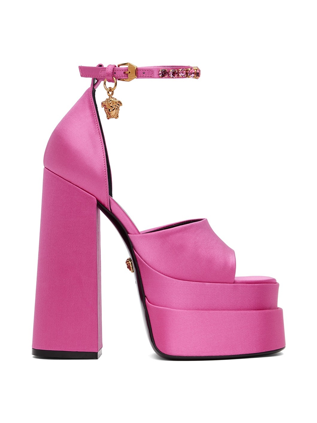 Pink Medusa Aevitas Platform Heeled Sandals - 1