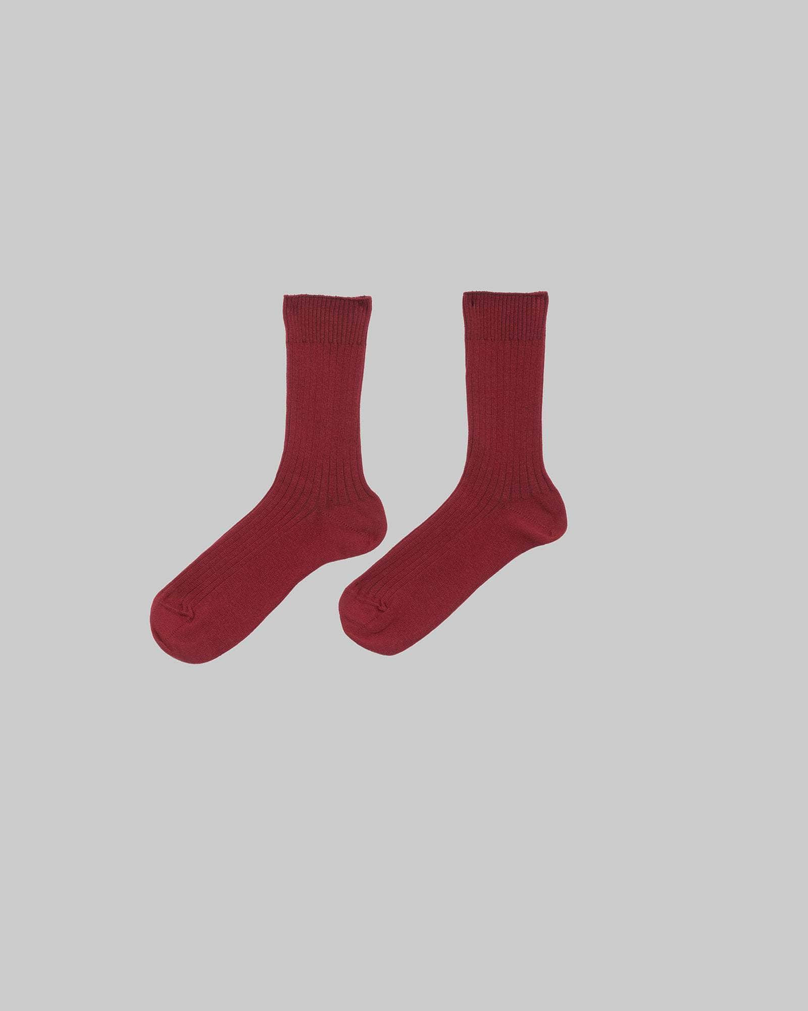 Rib Overankle Socks - Organic Cotton Rib - 4