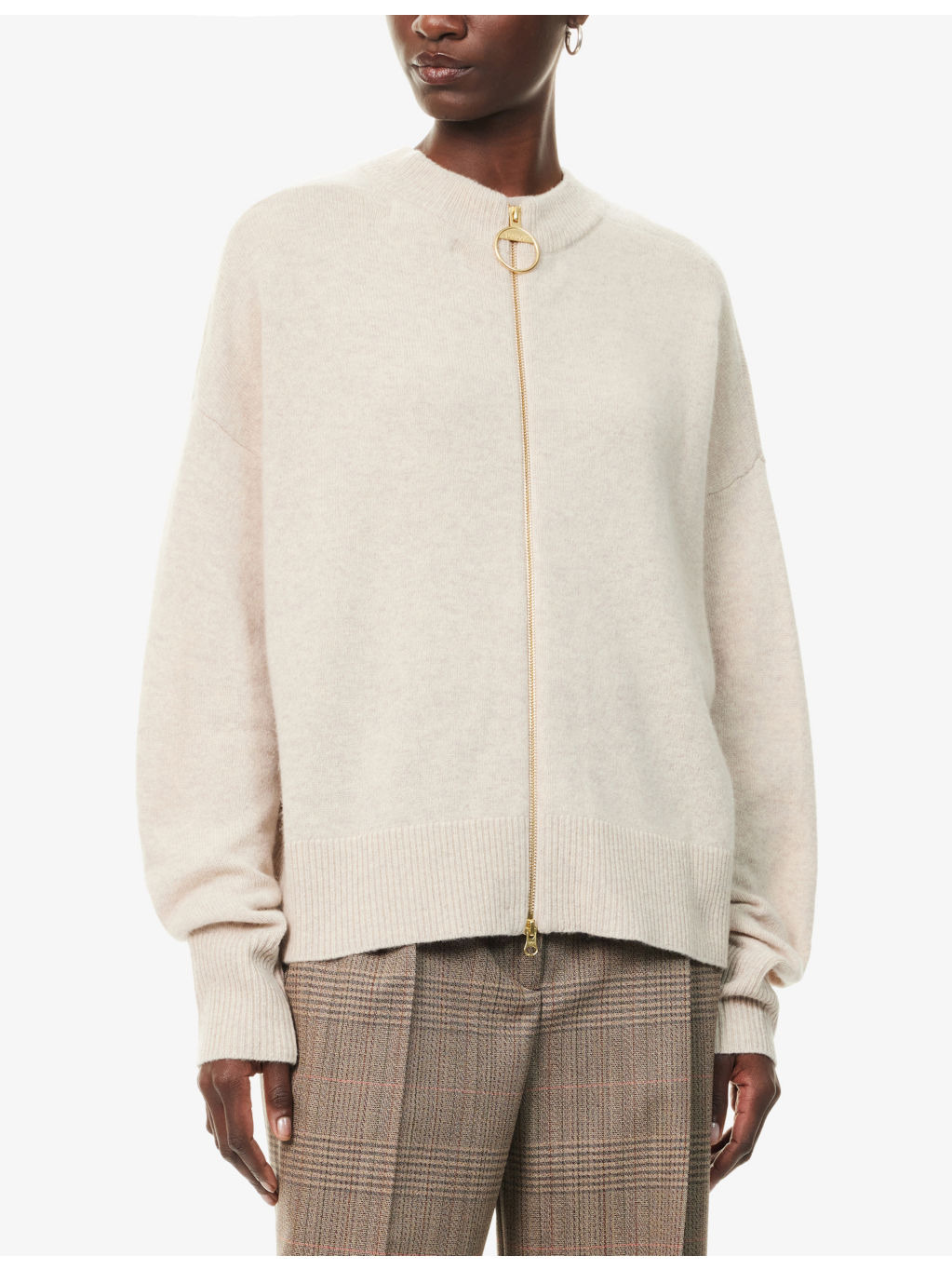 Leonie Round-Neck Wool Jumper - 3