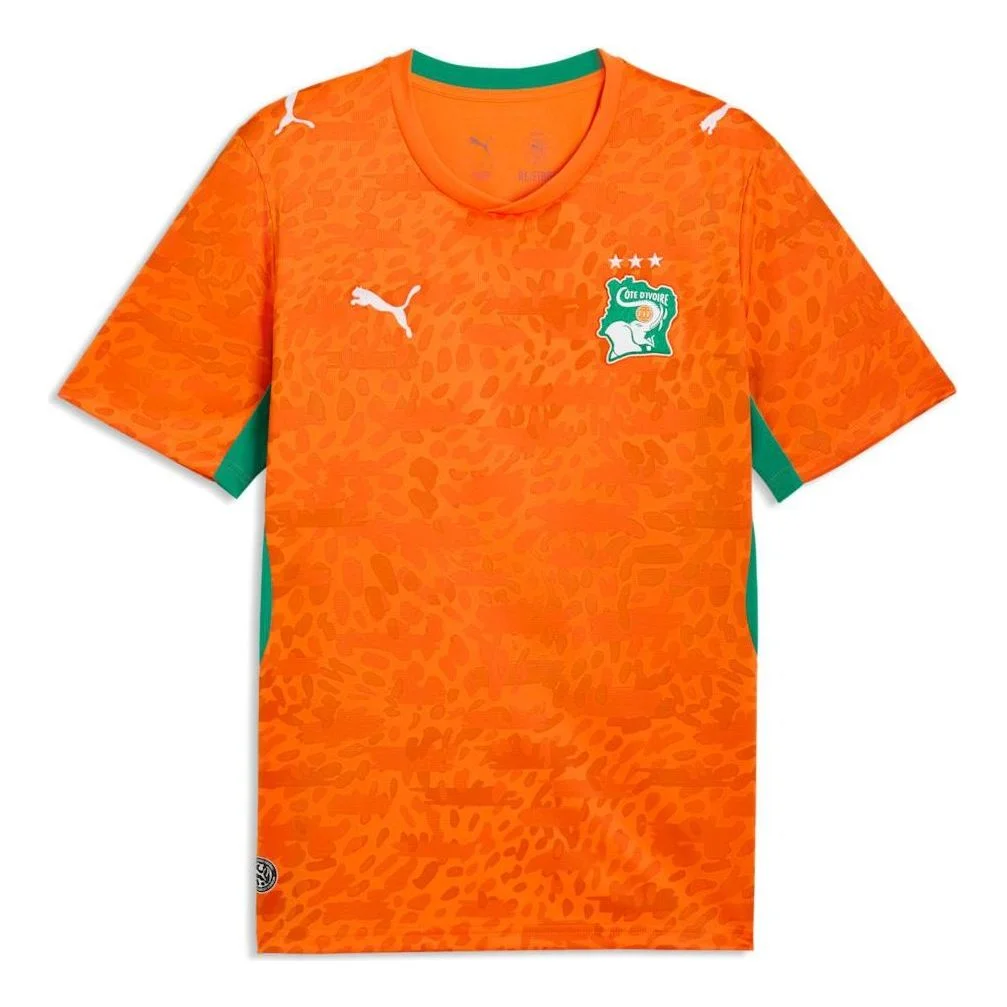 PUMA Côte d'Ivoire 2026 Home Jersey 'Rickie Orange Sport Green' 783182-01 - 1