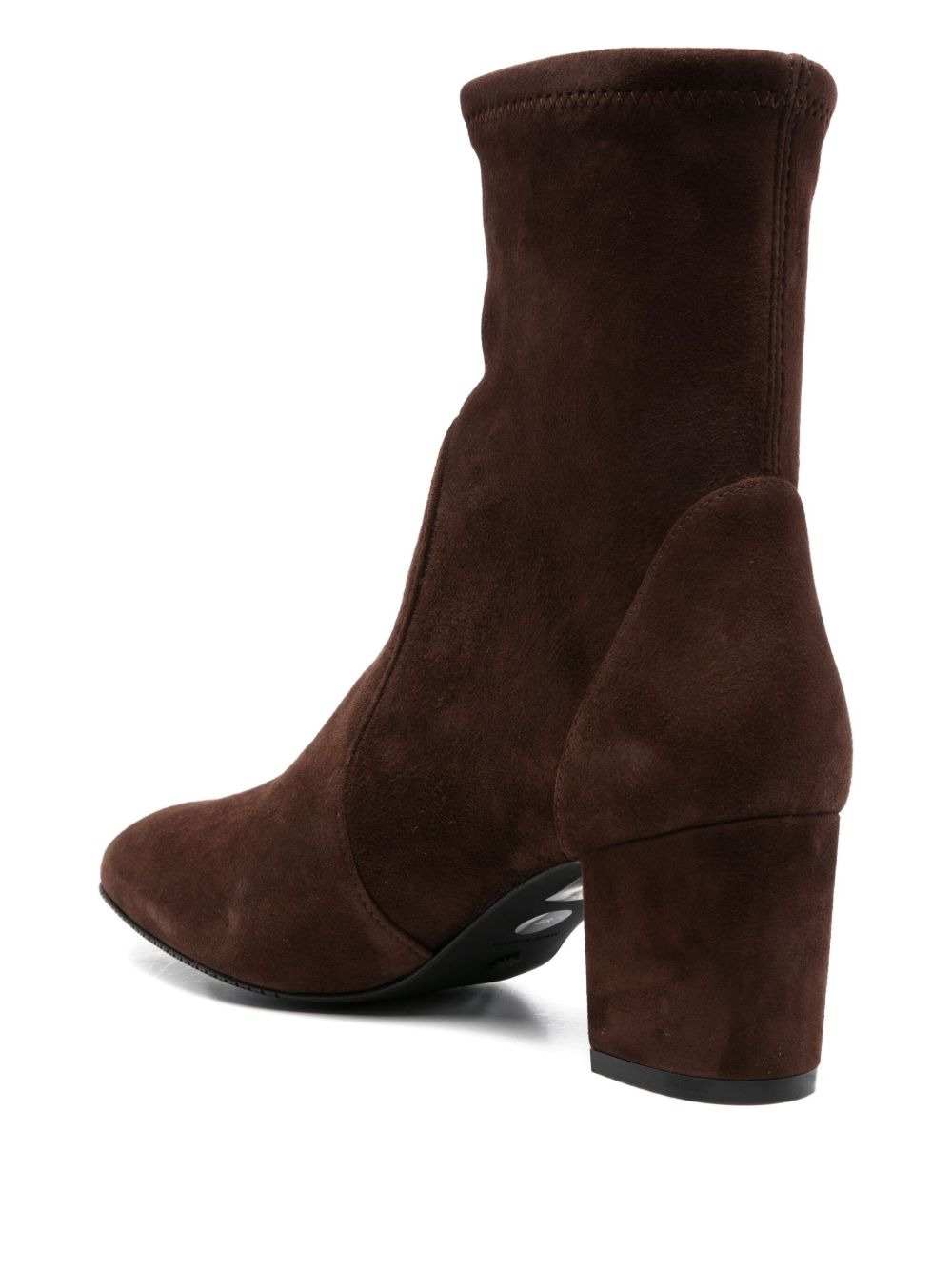 65mm suede sock boots - 3