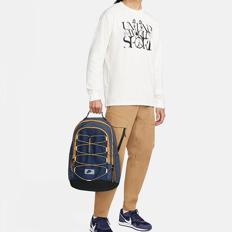 Nike Hayward 2.0 Backpack 'Blue Yellow' CV1412-451 - 5