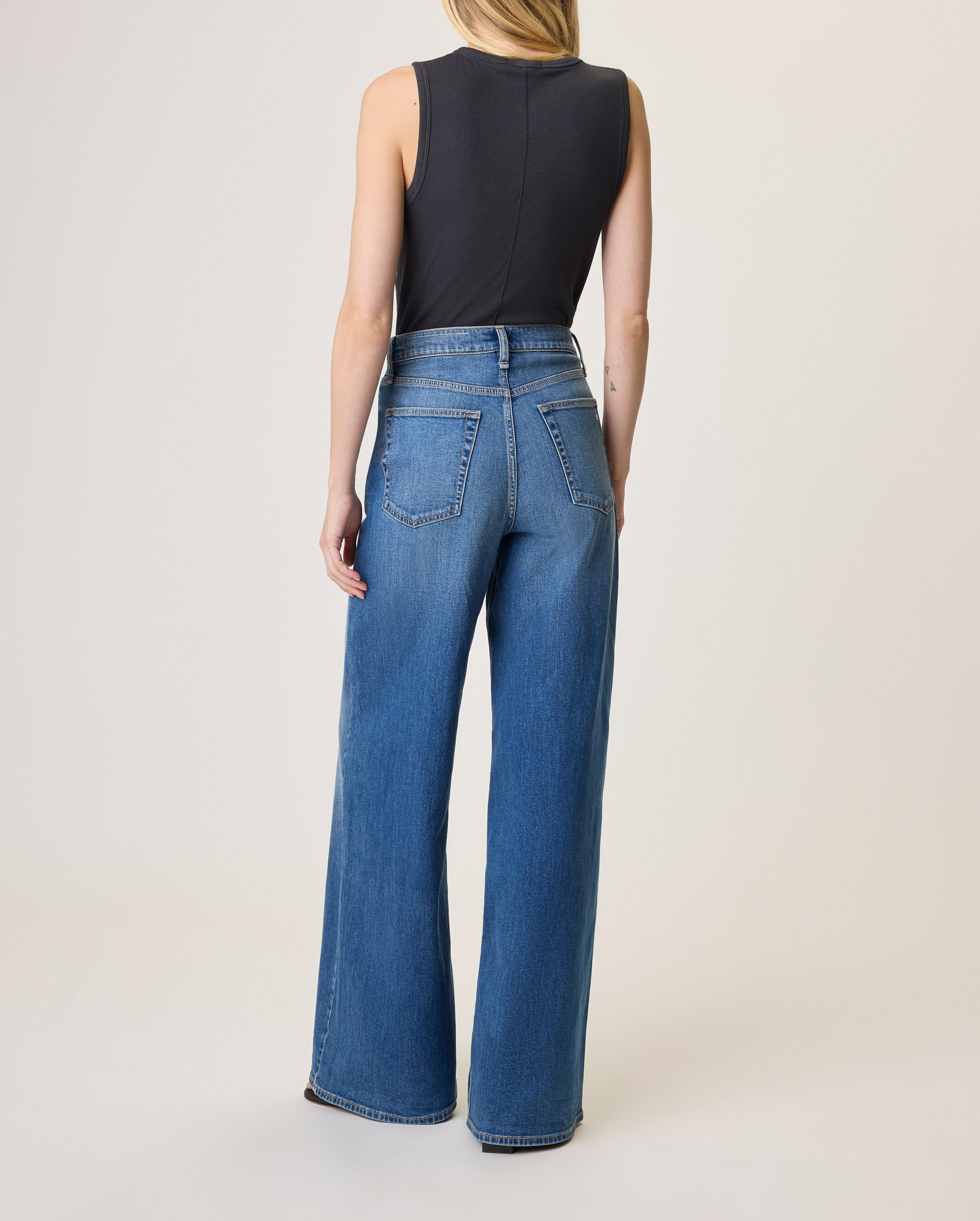 Serena Wide Leg Jeans
High Stretch Denim in Merion - 2