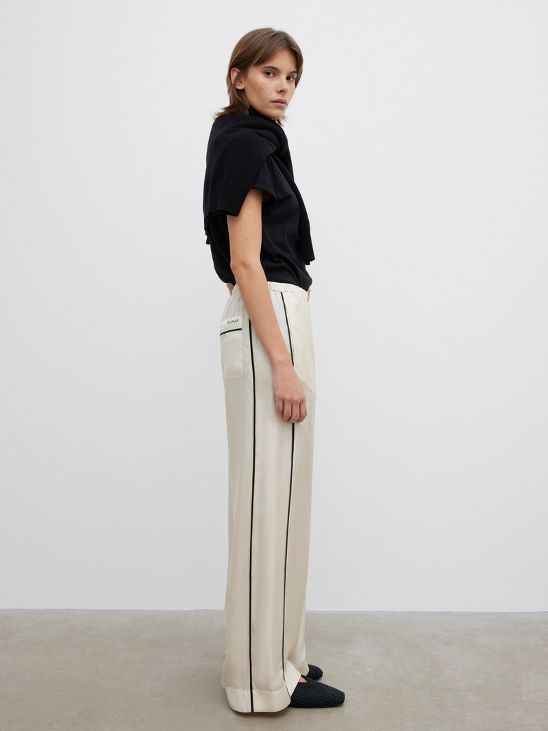 House of Dagmar Silk pyjama trousers outlook