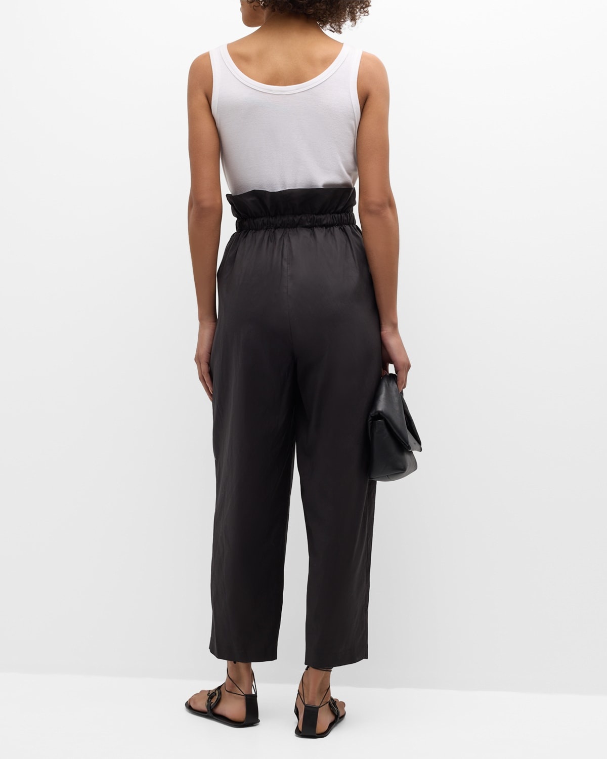 Casimir Pleated Cropped Trousers - 4