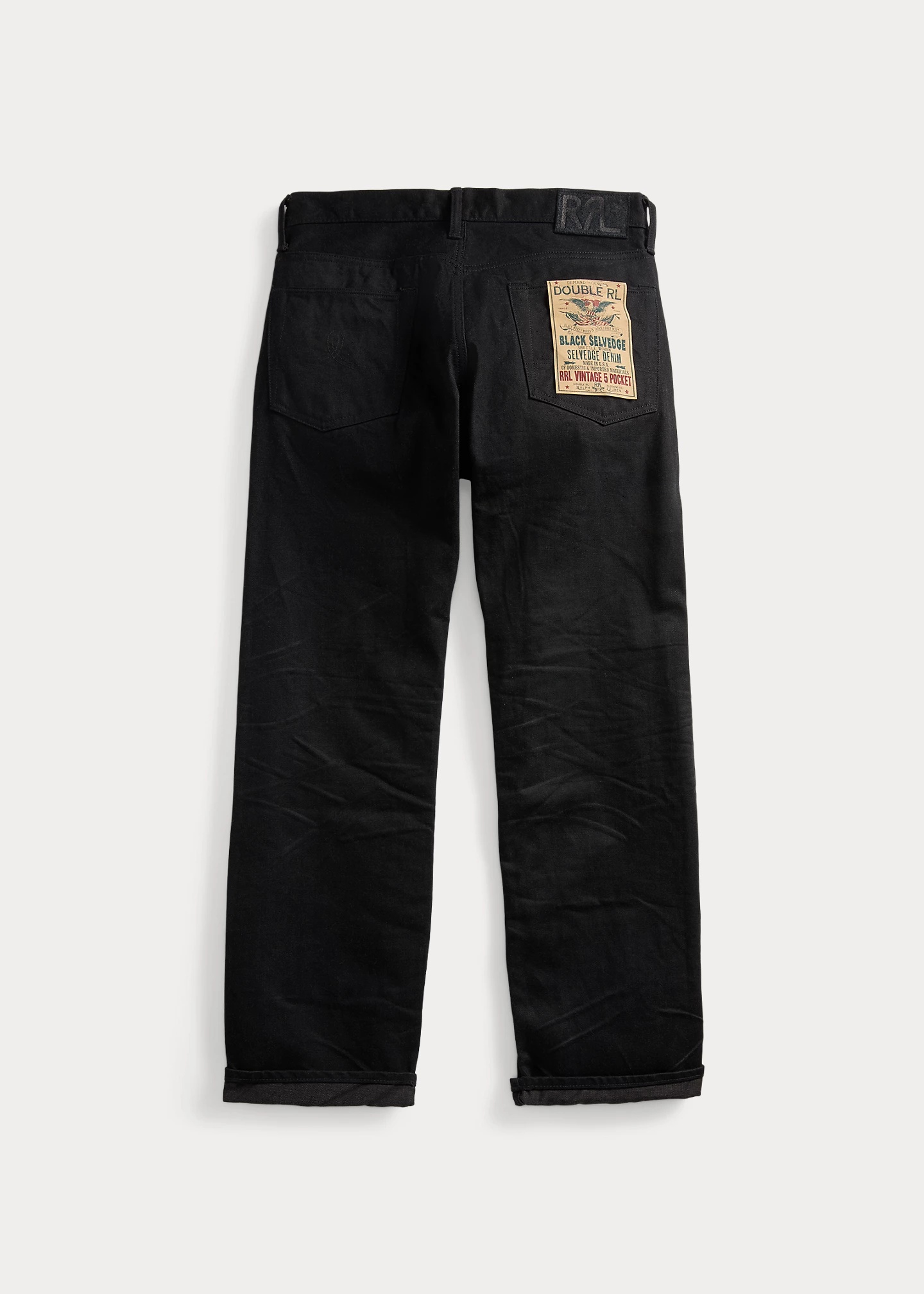 Vintage 5-Pocket Black Selvedge Jean - 2