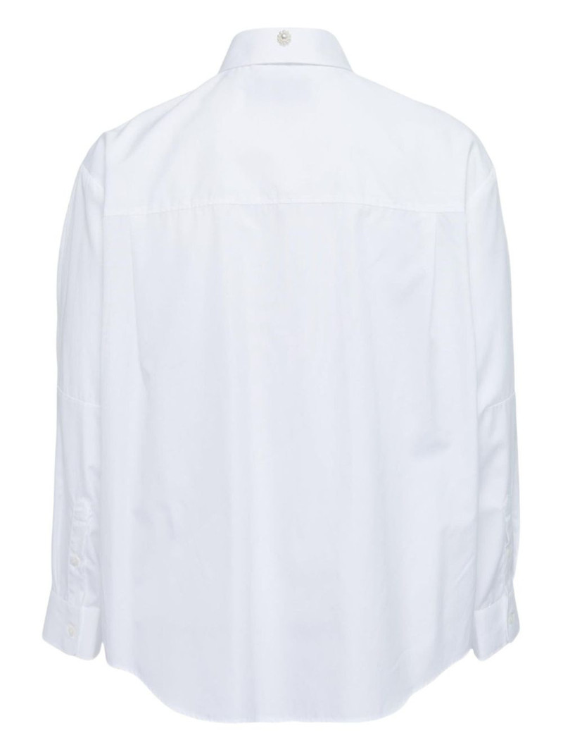 Simone Rocha patchwork egg shirt outlook