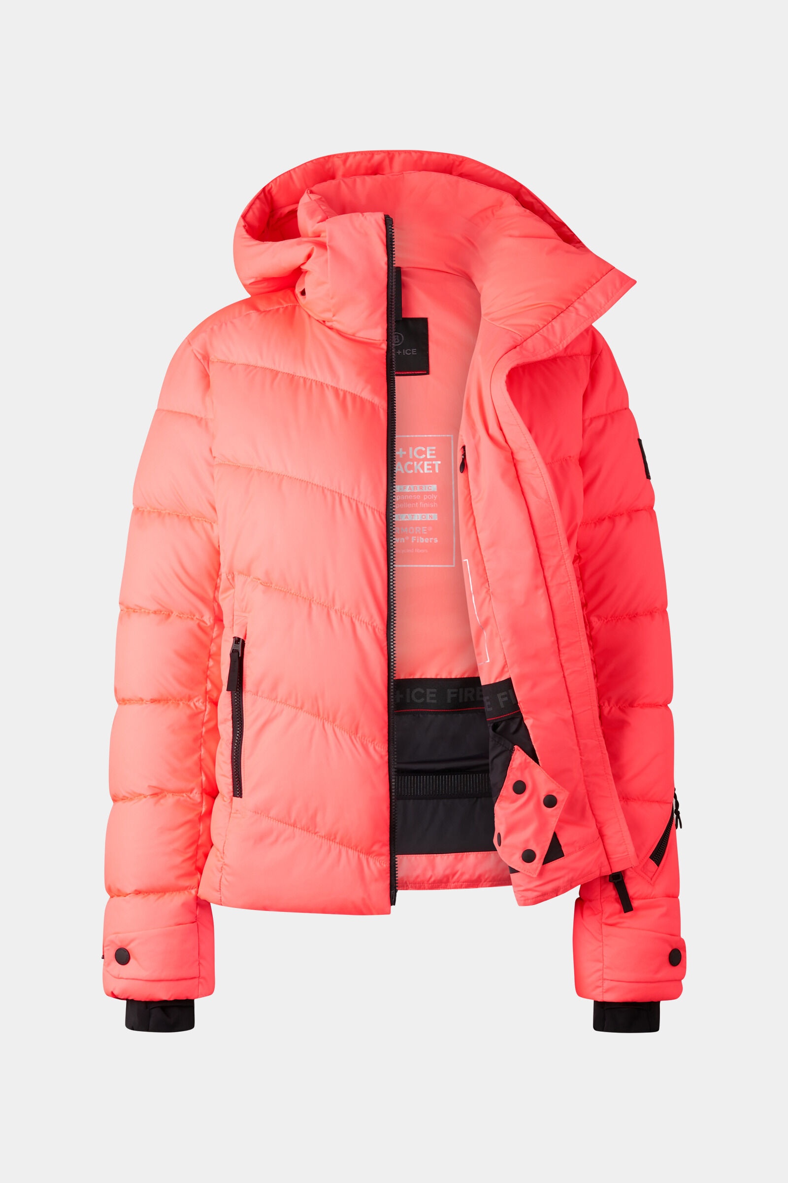 Saelly ski jacket in Coral - 2