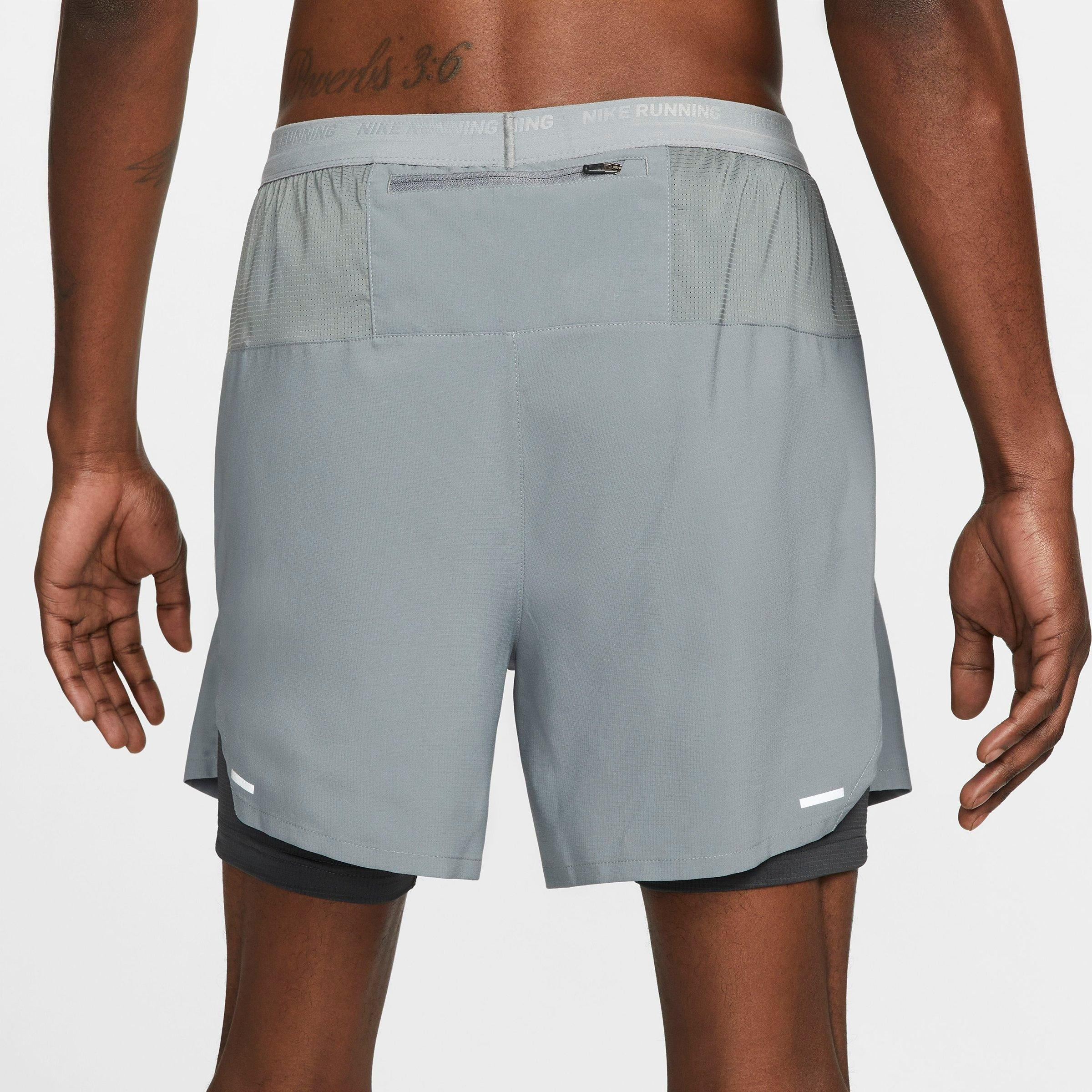 MEN'S NIKE DRI-FIT STRIDE 5-INCH HYBRID RUNNING SHORTS - 3