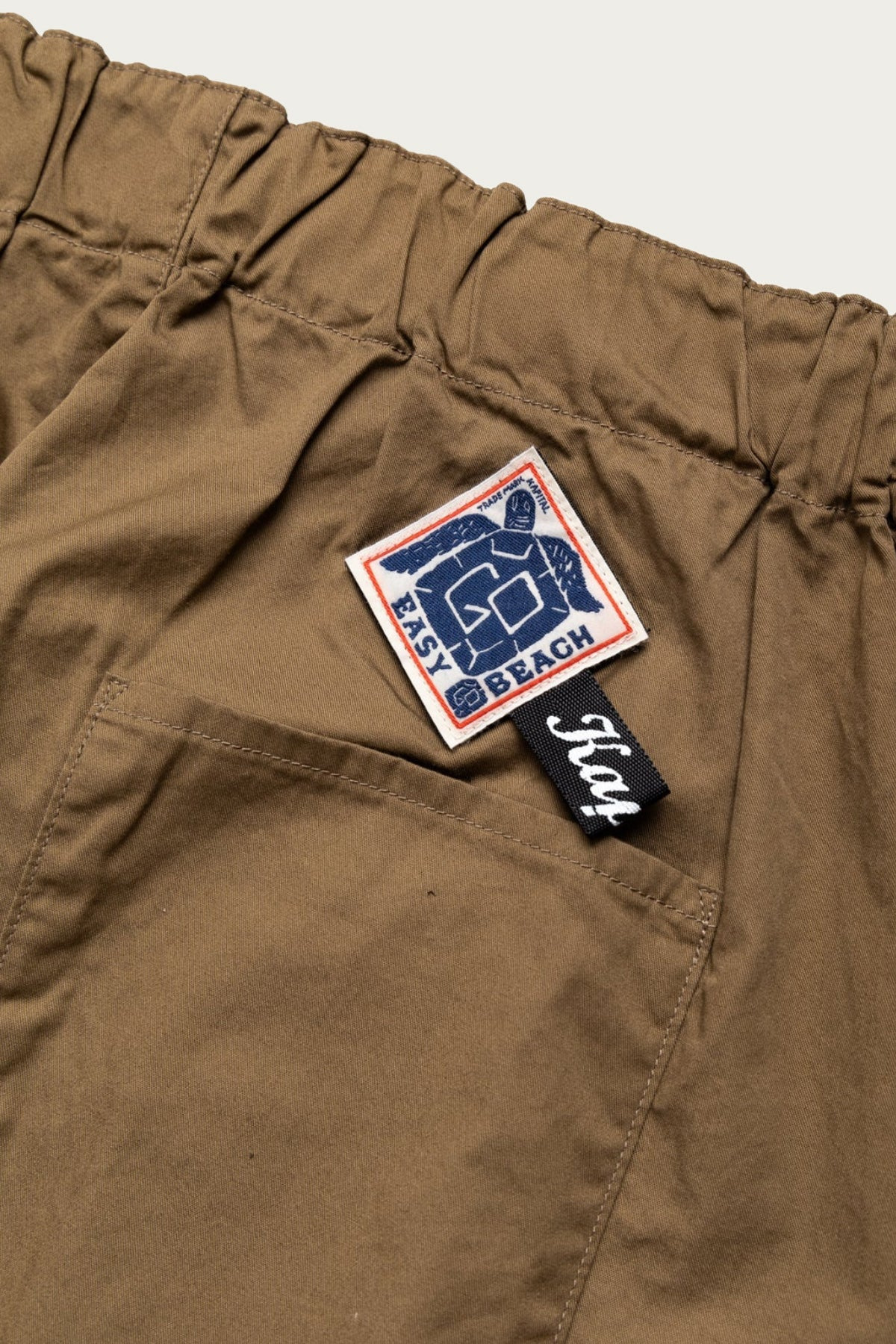 Combed Burberry Cotton EASY-BEACH-GO Pants - Beige - 7