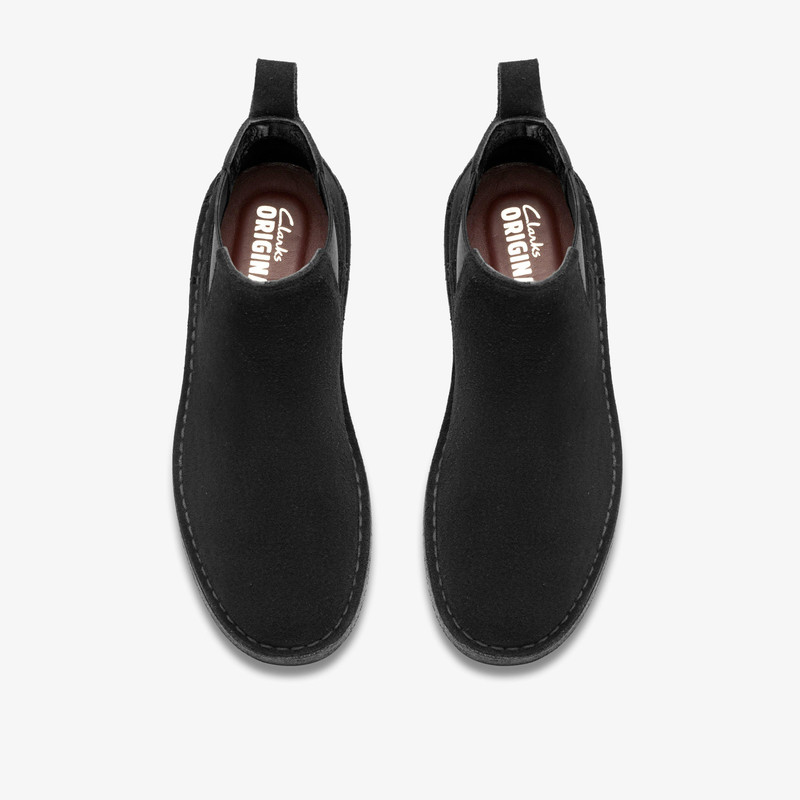 Desert Chelsea Black Suede 6