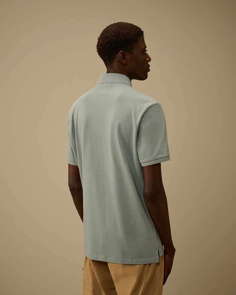 Stretch Piquet Short Sleeve Point Collar Polo 4