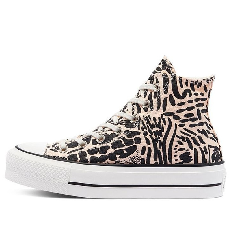 (WMNS) Converse Chuck Taylor All Star Platform High 'Jungle Art' 571084C - 1