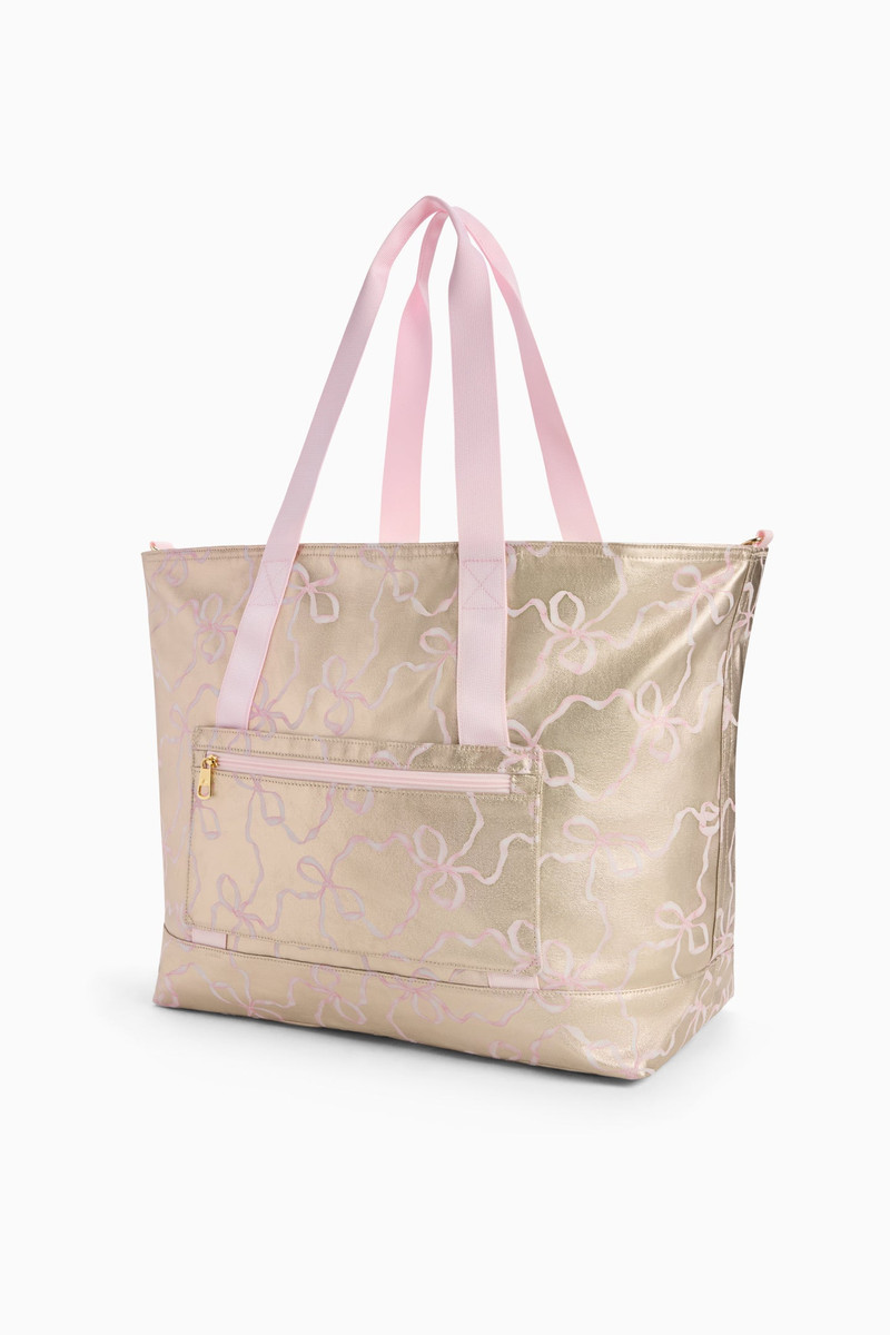 STATE x LoveShackFancy Gold Graham XL Tote 5