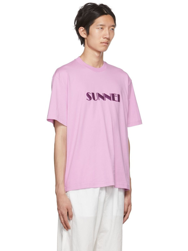 embroidered 로고 면 T 셔츠 2