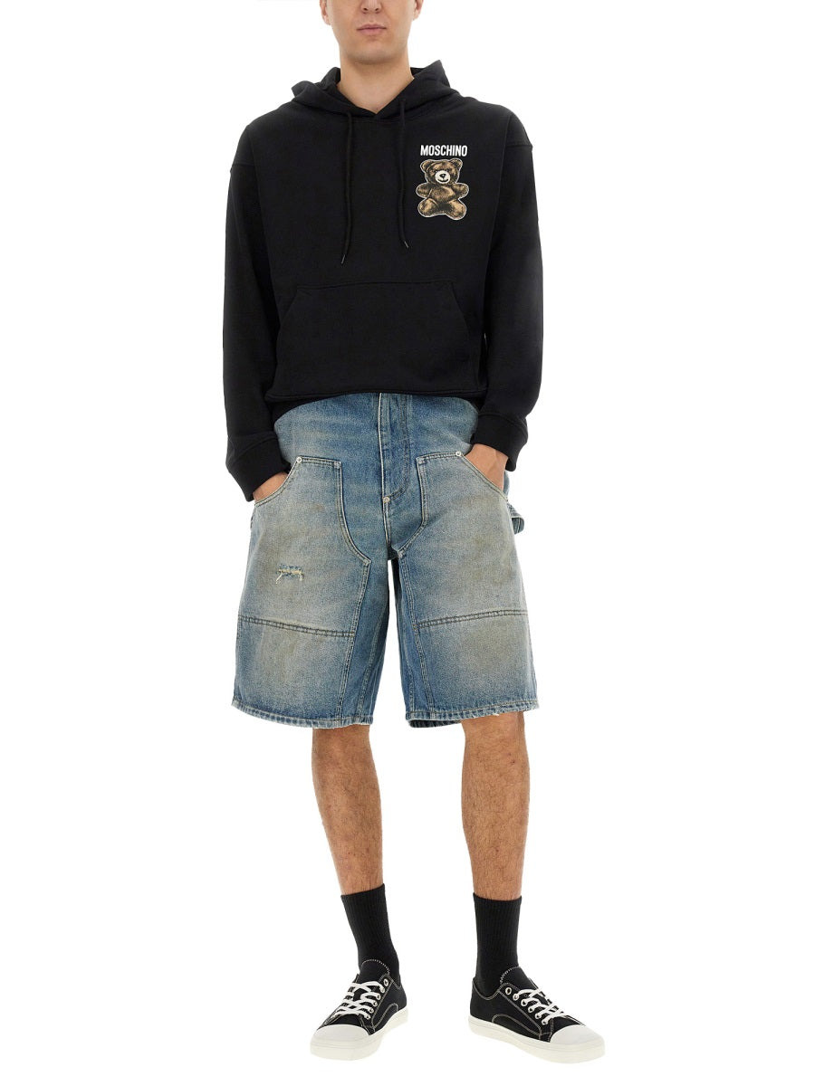 Moschino Men Shorts In Denim - 2