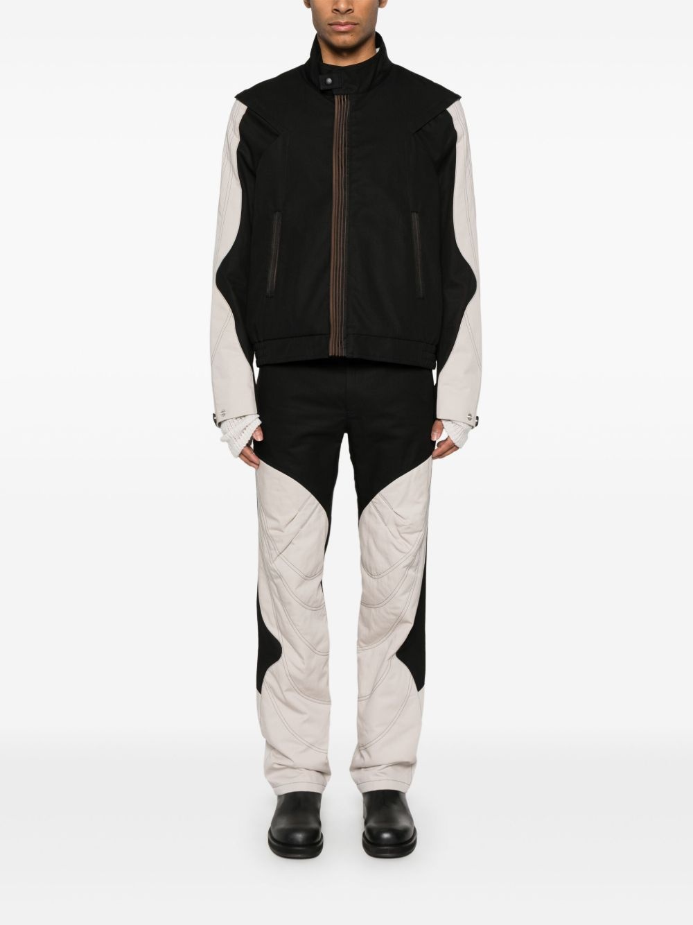 Kiko Kostadinov Solix Jacket | Black | FARFETCH